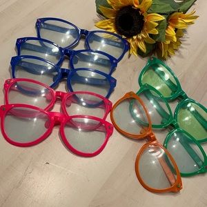 PHOTO BOOTH FUN - Jumbo Sunglasses set of 8